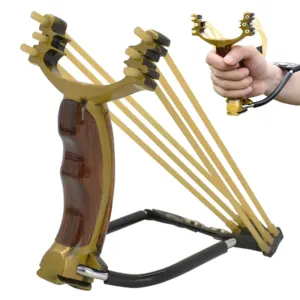 Fronde de chasse pro – Métal, triple résistance