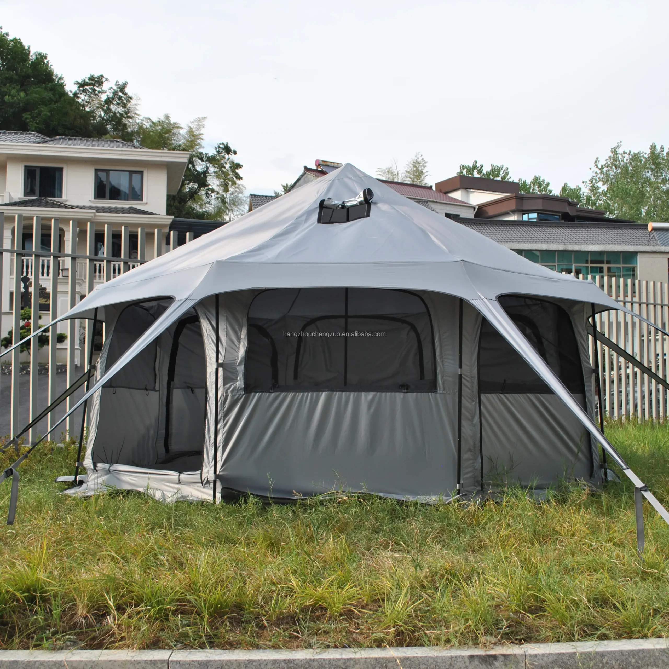 Tente cloche mongole 5–8 personnes – Poêle PU4000 – Image 33