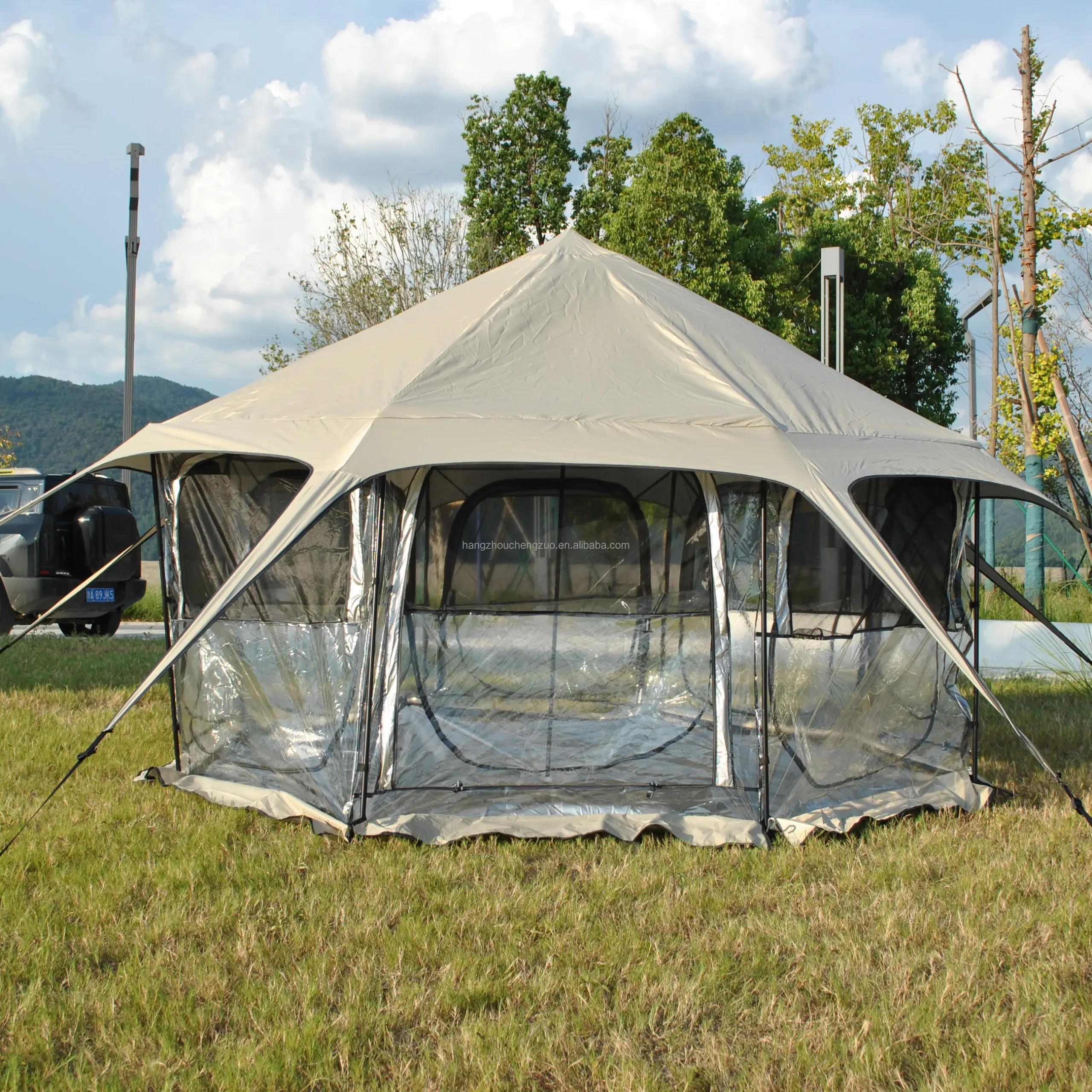 Tente cloche mongole 5–8 personnes – Poêle PU4000 – Image 26