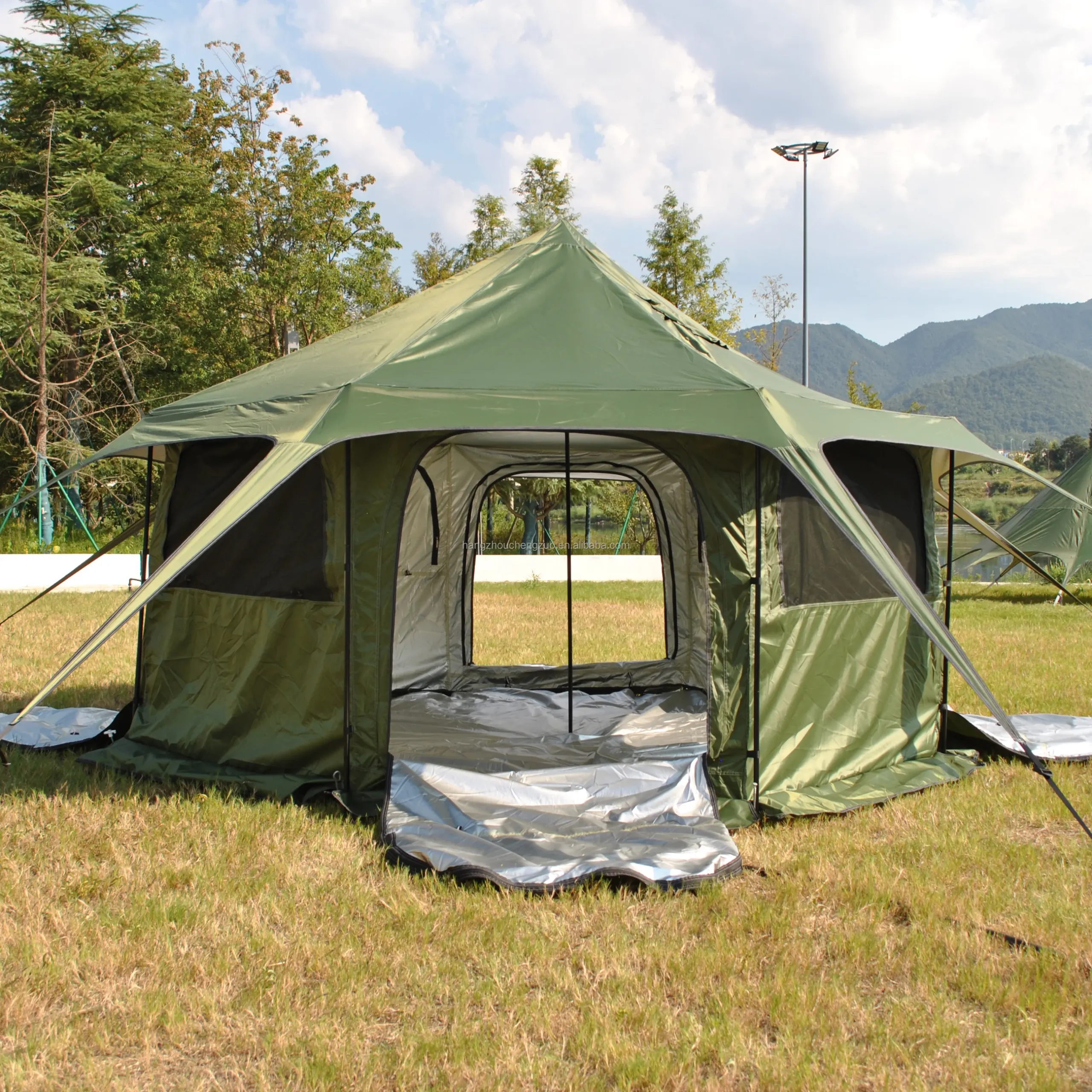 Tente cloche mongole 5–8 personnes – Poêle PU4000 – Image 12