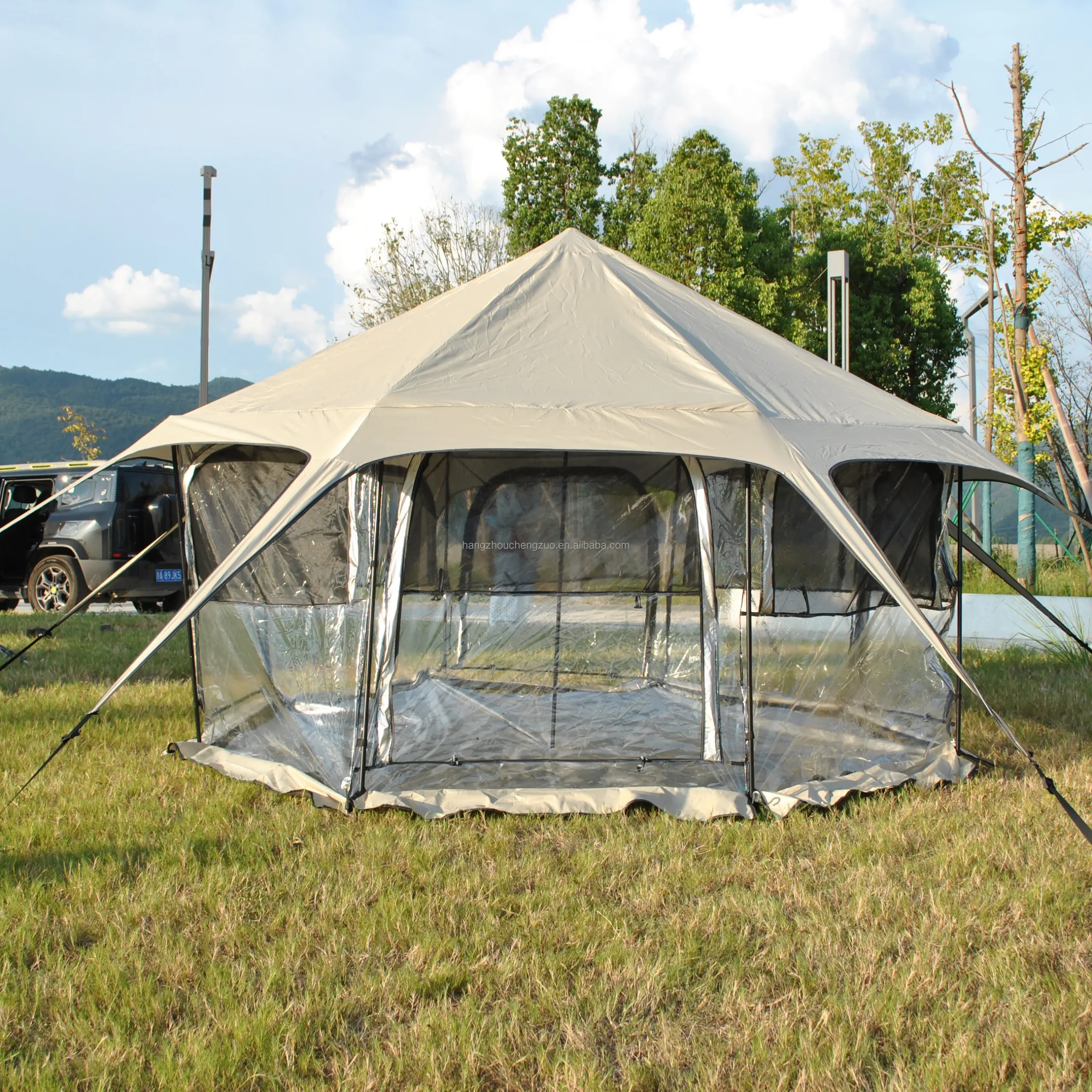 Tente cloche mongole 5–8 personnes – Poêle PU4000 – Image 25