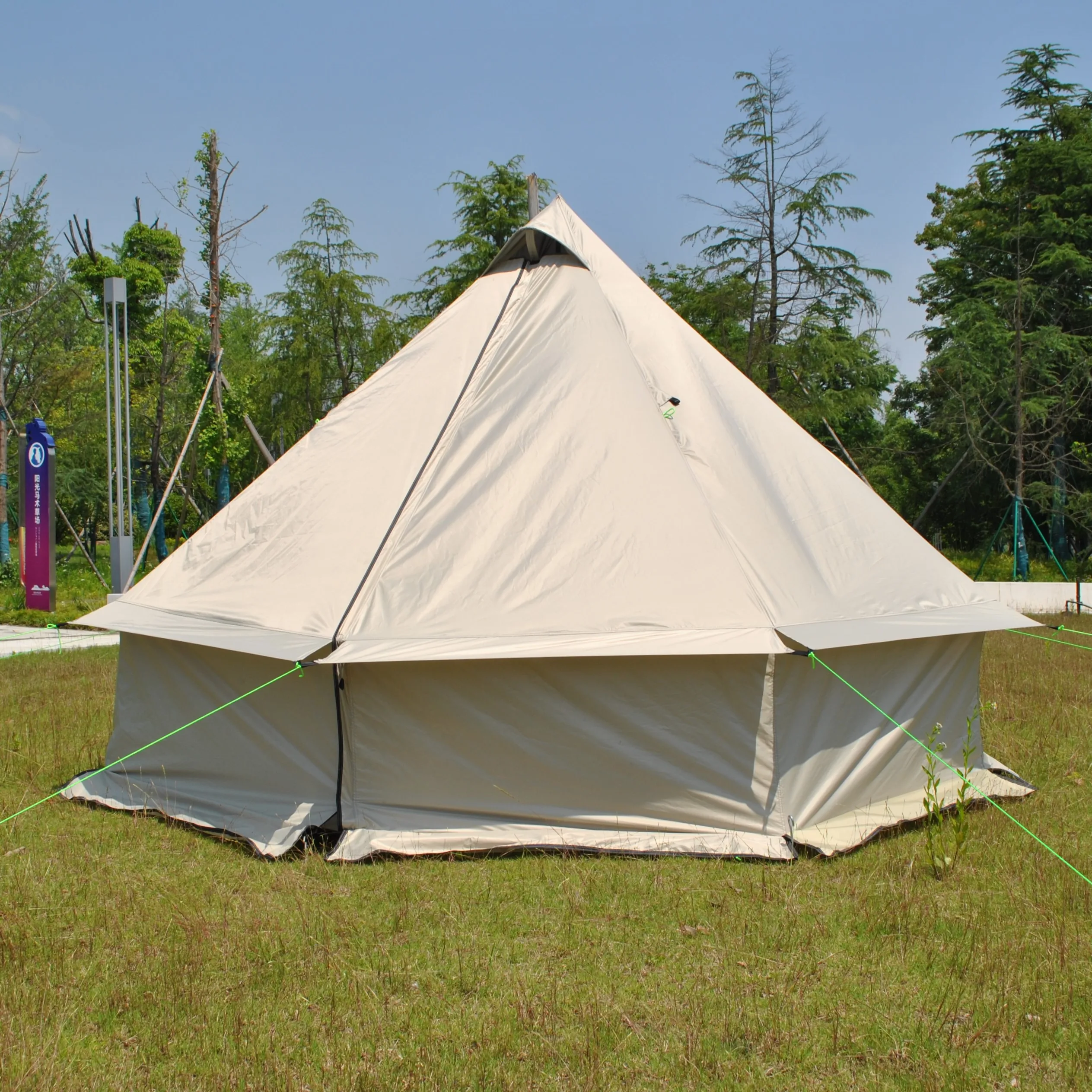 Tente tipi poêle à bois 6–8 personnes – Oxford PU4000 – Image 30