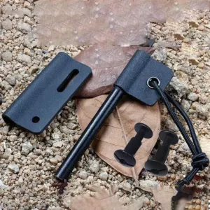 Bâton magnésium démarre-feu survie EDC outdoor