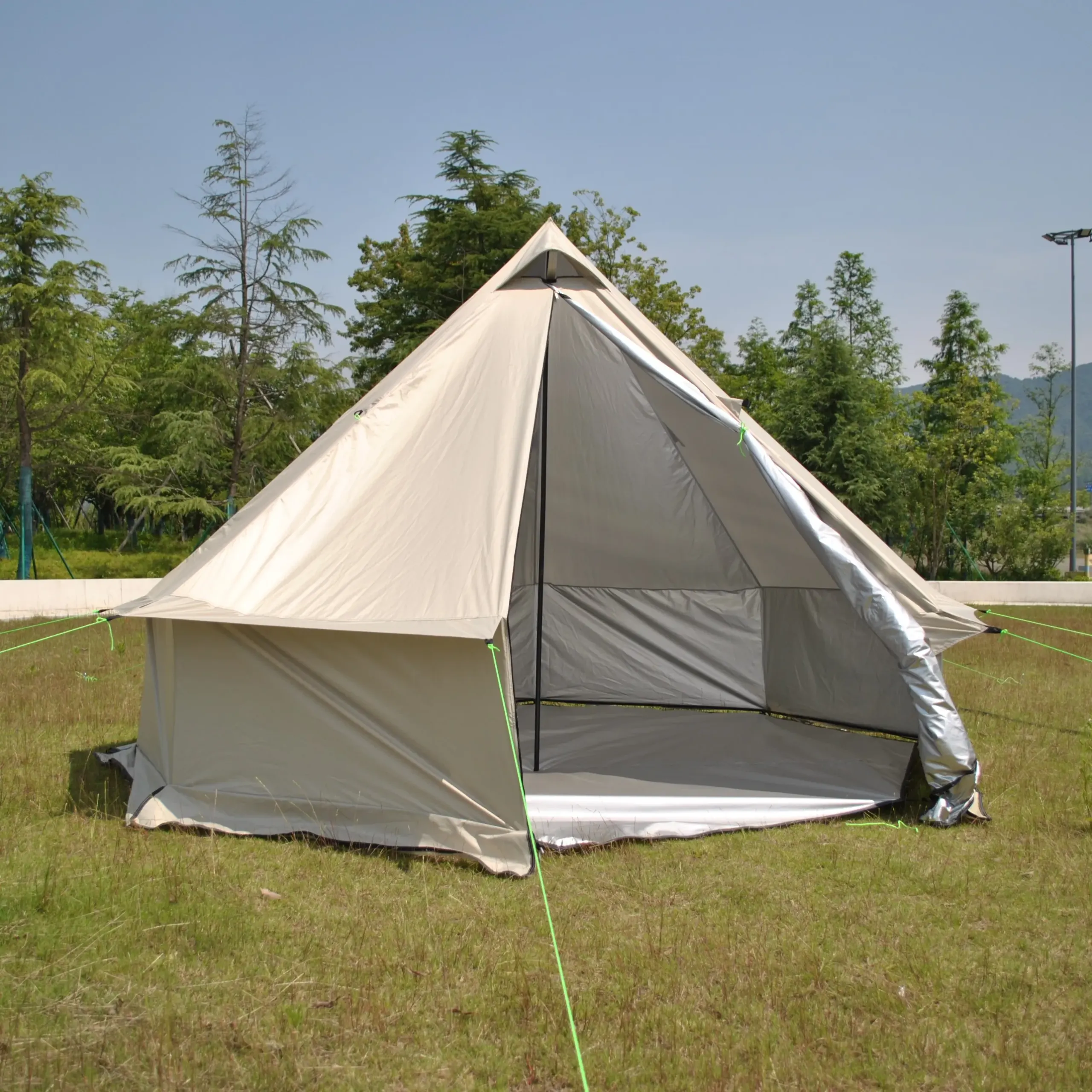 Tente tipi poêle à bois 6–8 personnes – Oxford PU4000 – Image 27