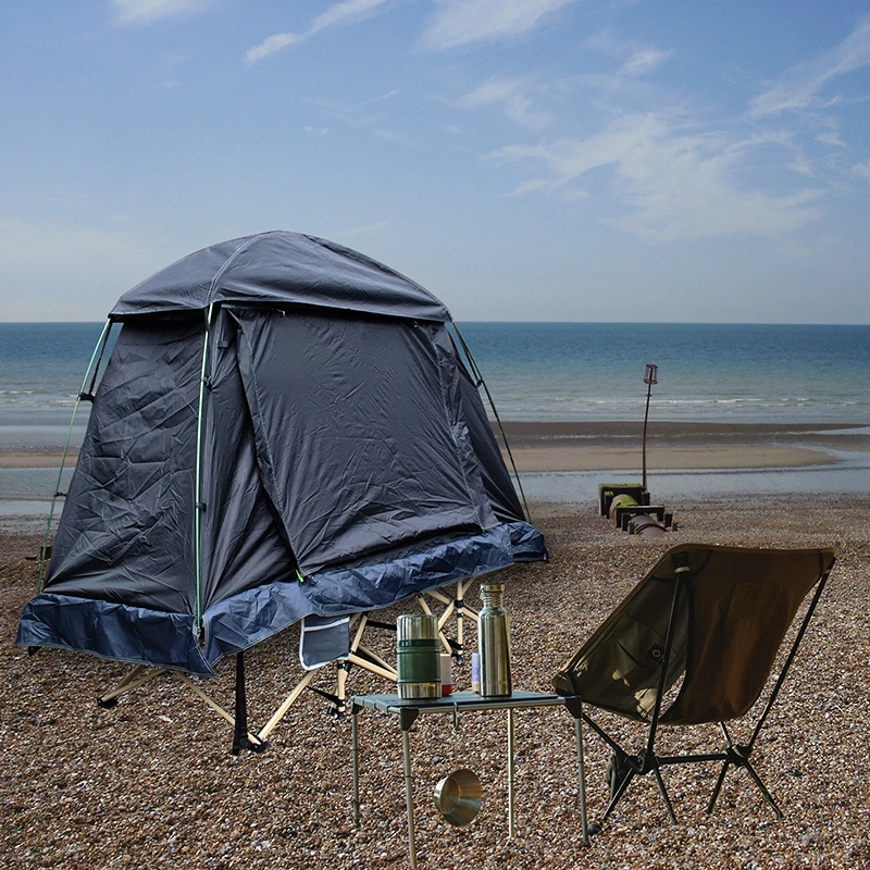 Tente de lit hors sol camping 1-2 personnes PU4000 – Image 11