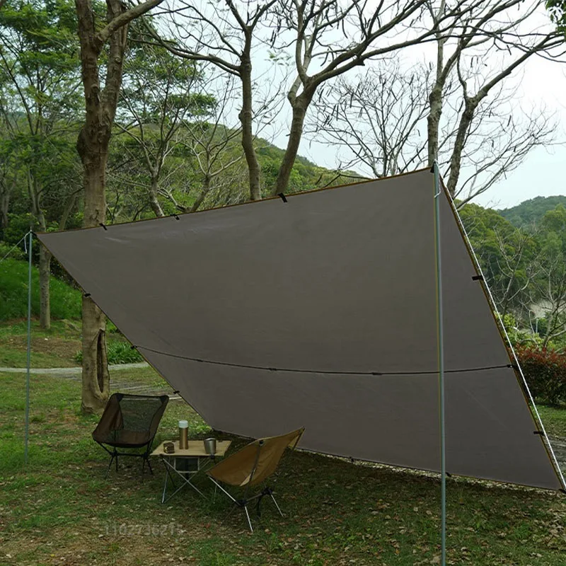 Bâche tarp 3×3 m imperméable camping UV50+ – Image 5