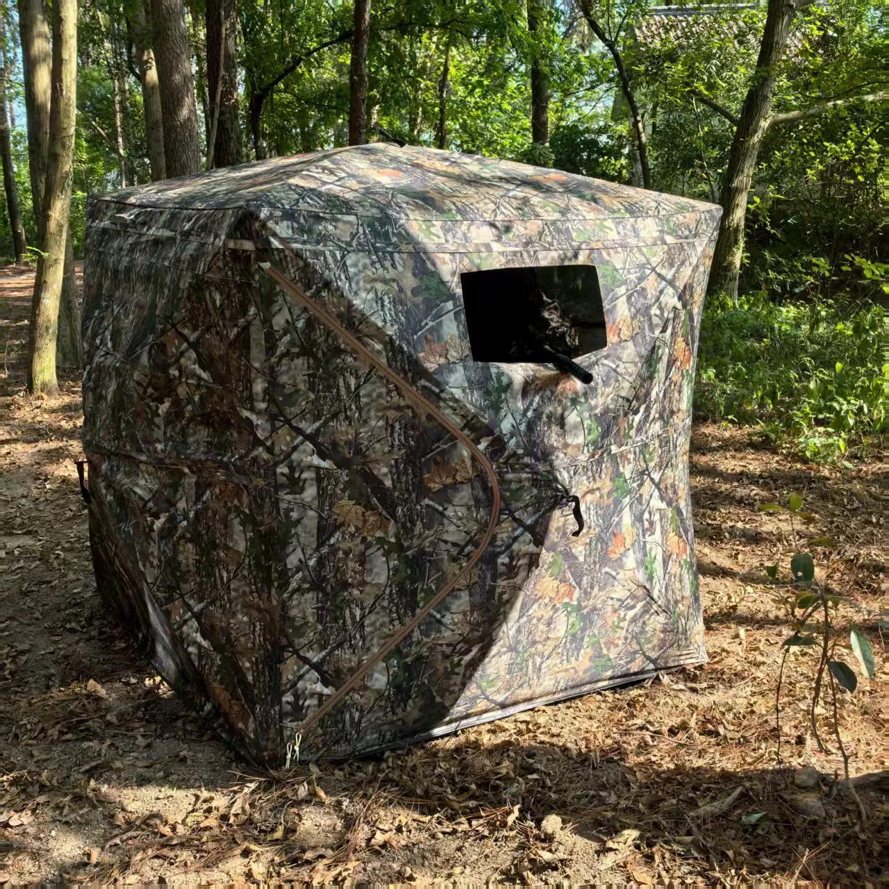 Tente camouflage ouverture rapide – Vision 360° chasse