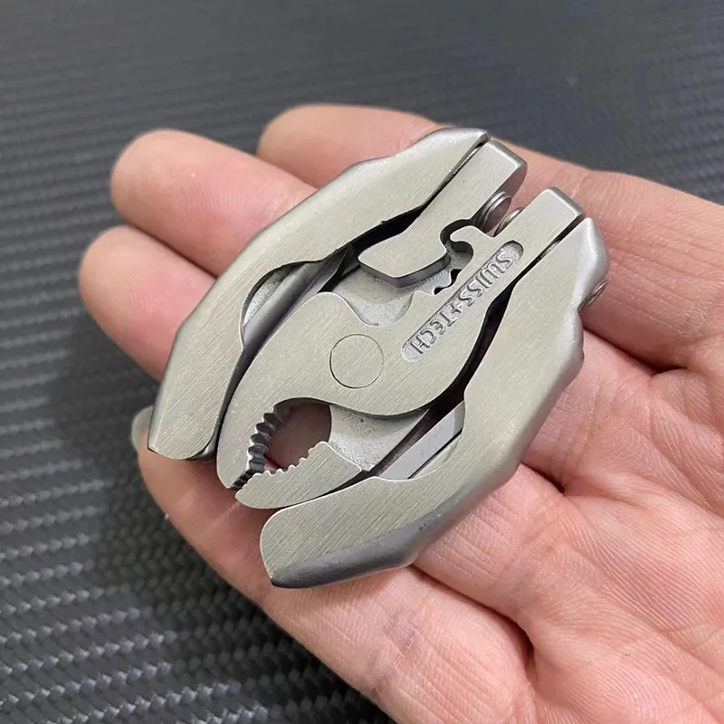 Mini pince multifonction pliable 9-en-1 outil EDC – Image 10