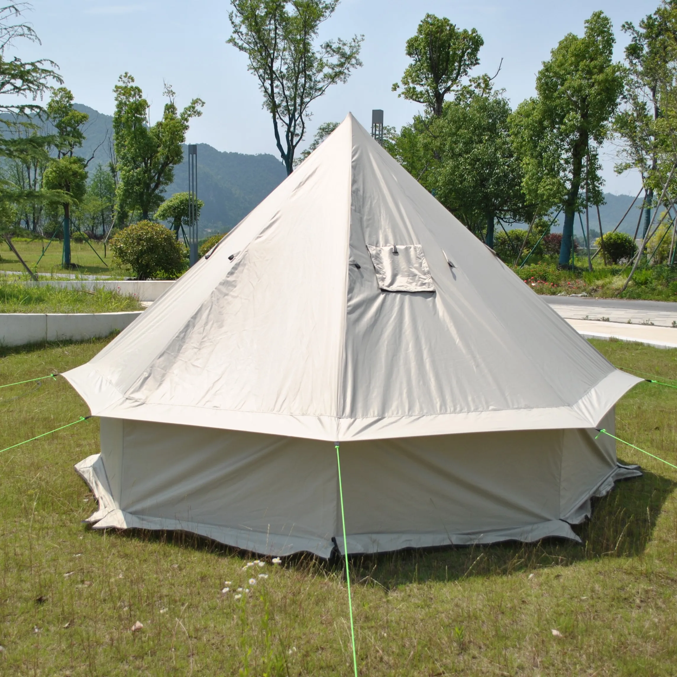 Tente tipi poêle à bois 6–8 personnes – Oxford PU4000 – Image 26