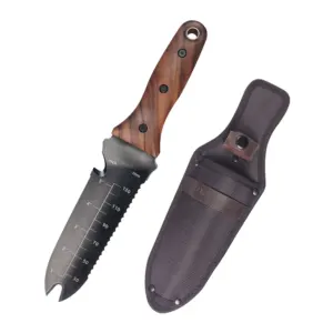 Pelle multifonction inox camping jardin mesure coupe