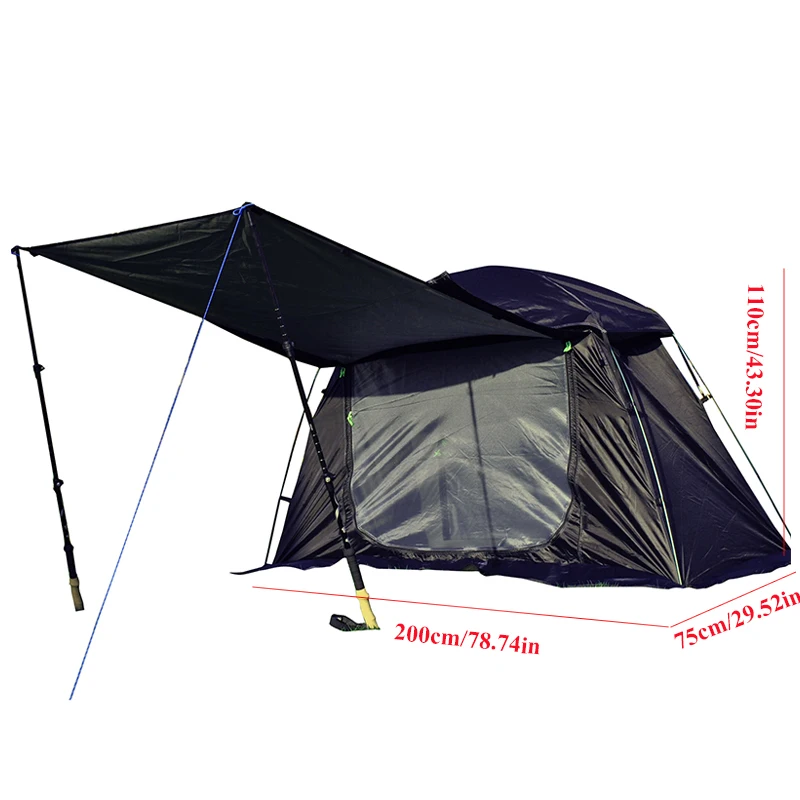 Tente de lit hors sol camping 1-2 personnes PU4000 – Image 9