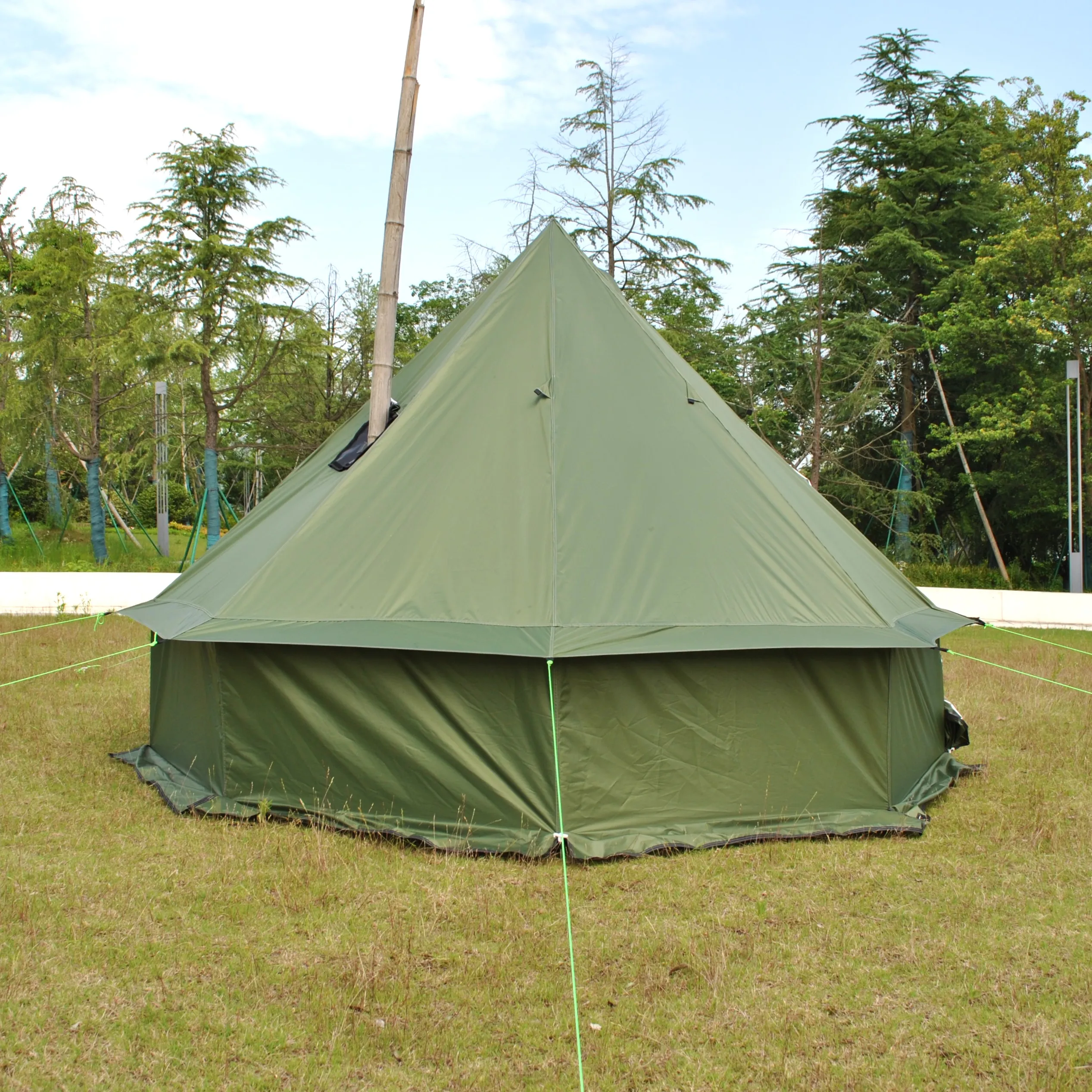 Tente tipi poêle à bois 6–8 personnes – Oxford PU4000 – Image 5