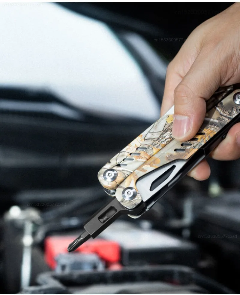 Multitool GHK 18-en-1 pince couteau outil EDC – Image 9