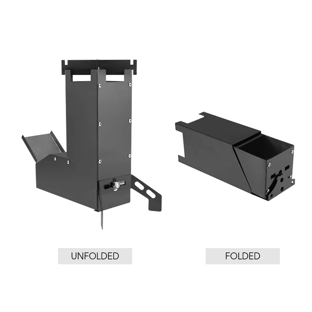 Poêle à bois portable inox – Camping et randonnée – Image 7