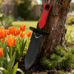 Pelle de jardin professionnelle en acier inoxydable