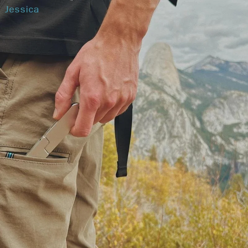 Cuillère fourchette 2-en-1 inox – Couverts camping outdoor – Image 4