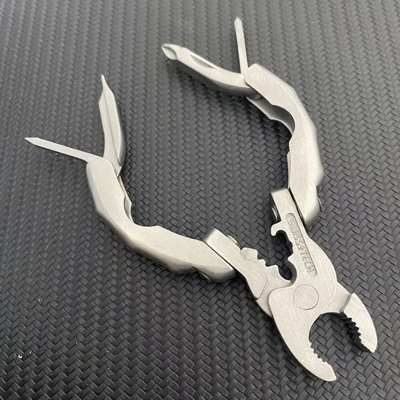 Mini pince multifonction pliable 9-en-1 outil EDC – Image 8