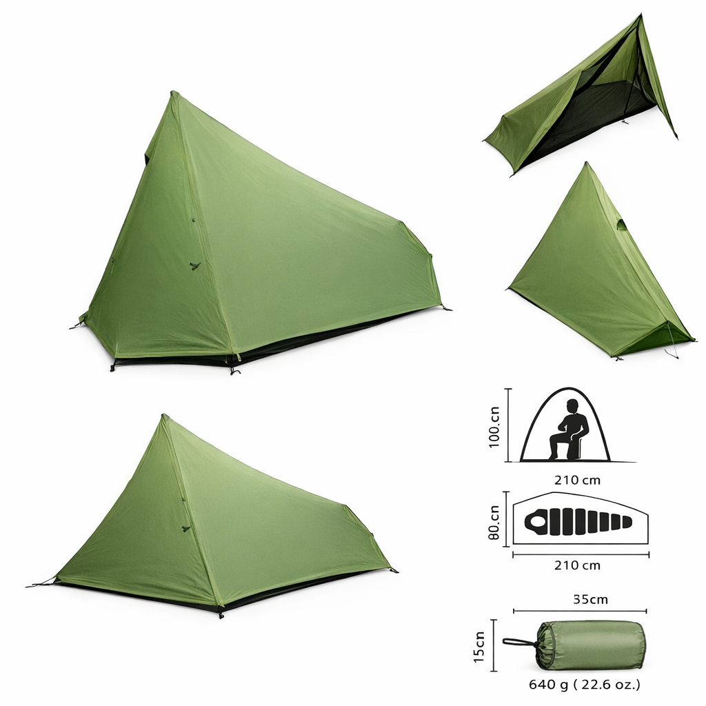 Tente ultralégère 640 g – 3 saisons – Image 10