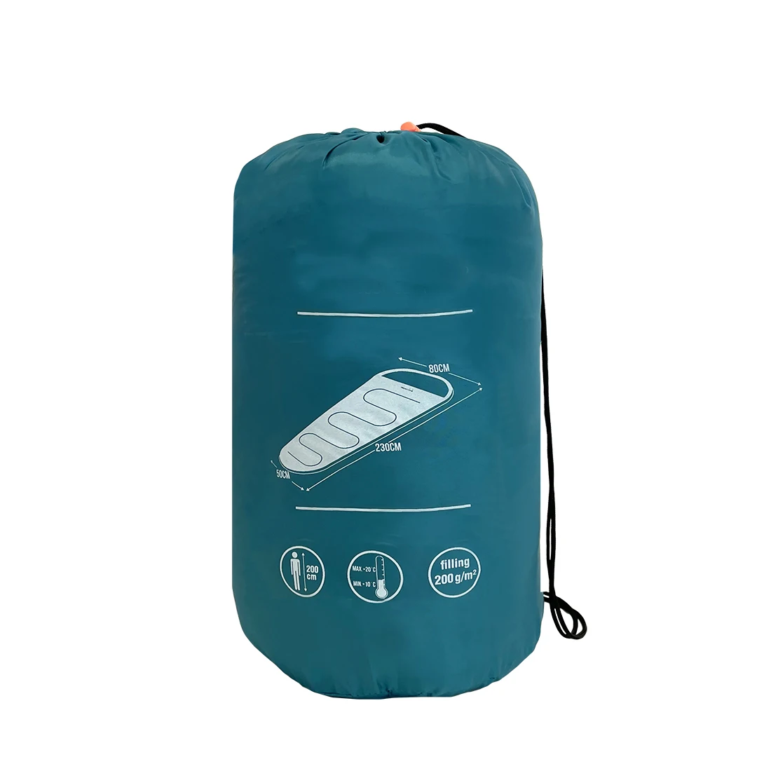 Sac de couchage 230 cm – Camping bivouac – Image 3