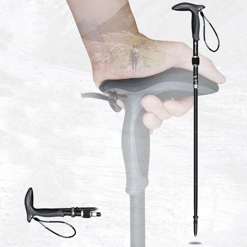 Bâton trekking carbone léger réglable – Image 6