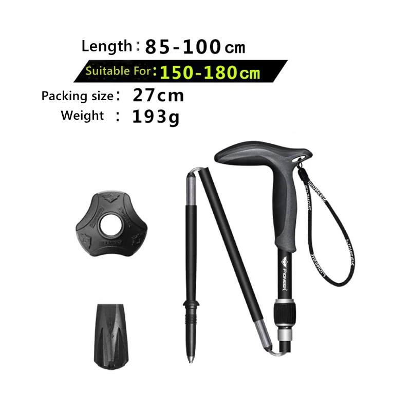 Bâton trekking carbone léger réglable – Image 8