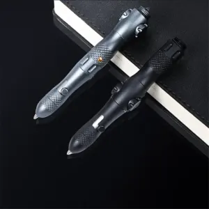 Stylo tactique brise-verre aluminium – EDC