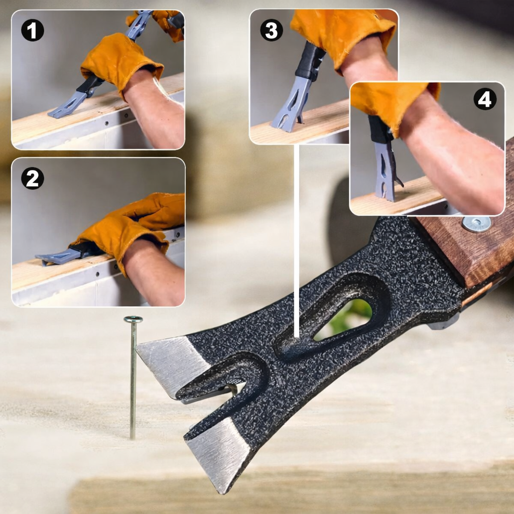 Outil multifonction marteau levier acier 32 cm – Image 10