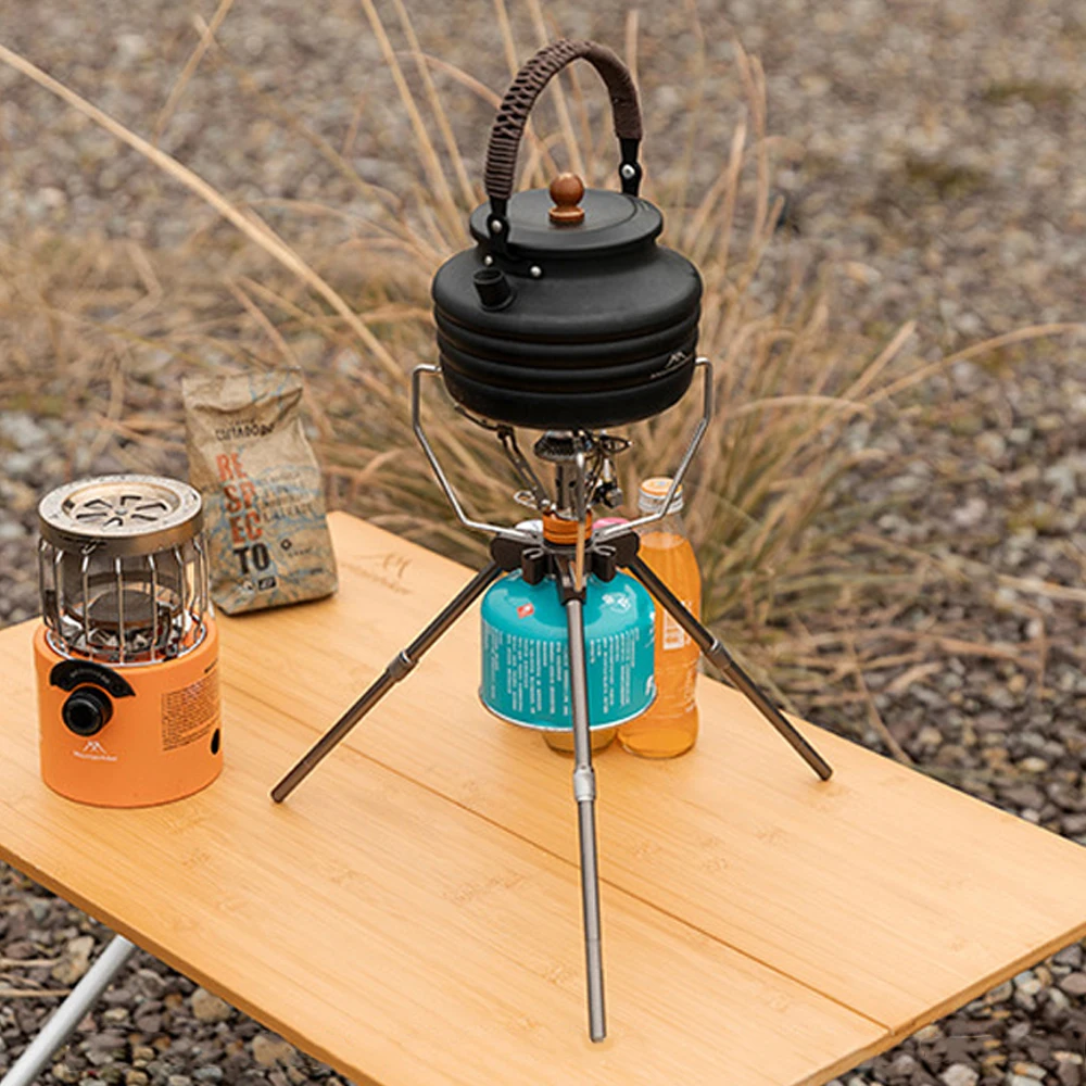 Support réchaud aluminium réglable