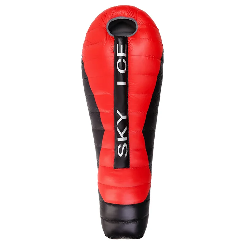 Sac duvet momie -20°C 215 cm camping – Image 6