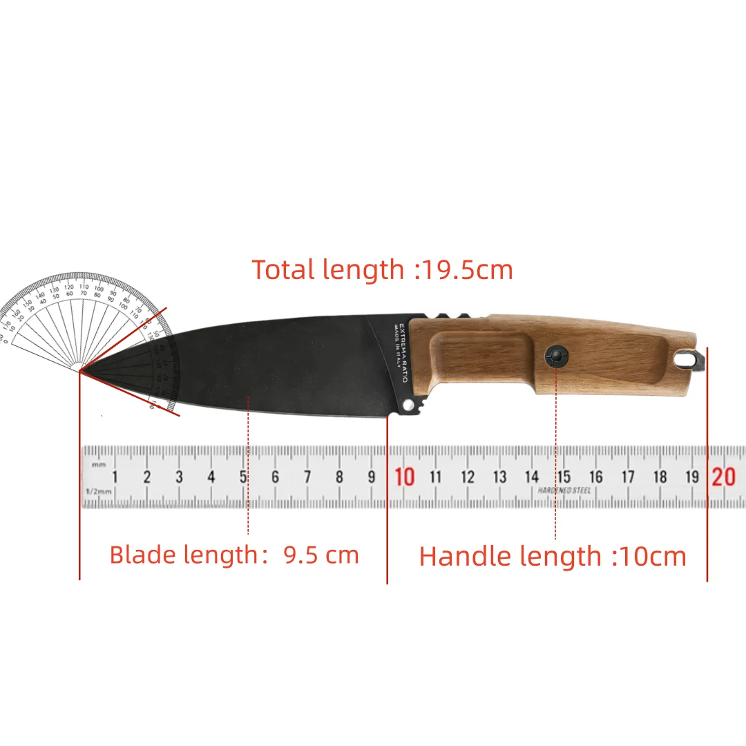 Couteau outdoor lame fixe 19,5 cm – Image 6