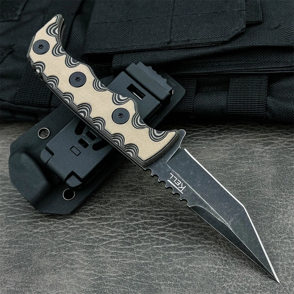 Couteau fixe 7Cr13MoV G10 19,7 cm – Image 12