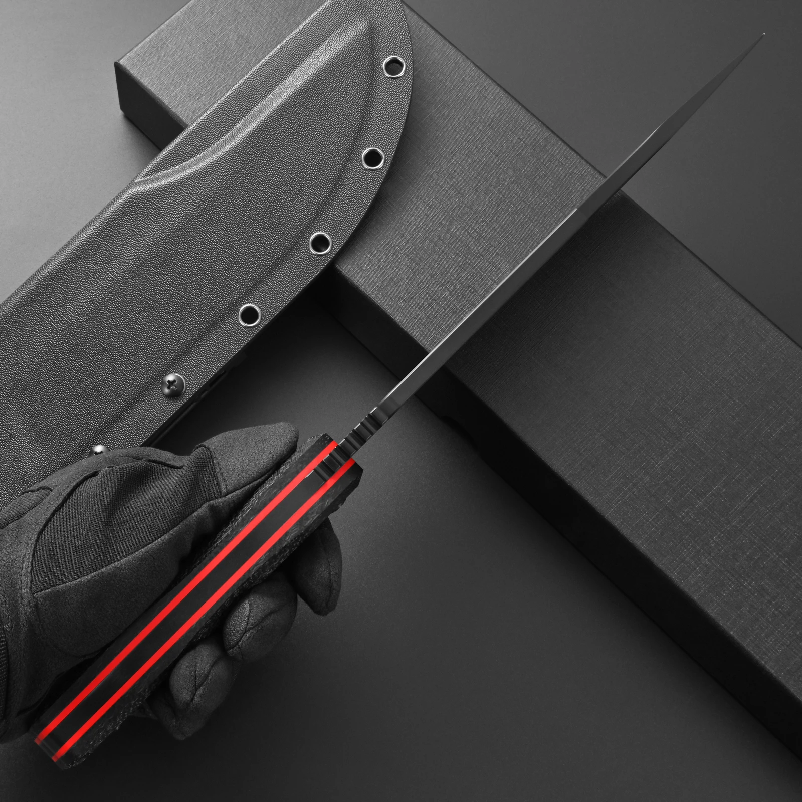 Couteau fixe DC53 36,8 cm robuste – Image 5