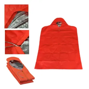 Poncho urgence thermique Mylar