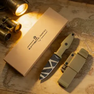 Couteau outdoor lame fixe 21 cm