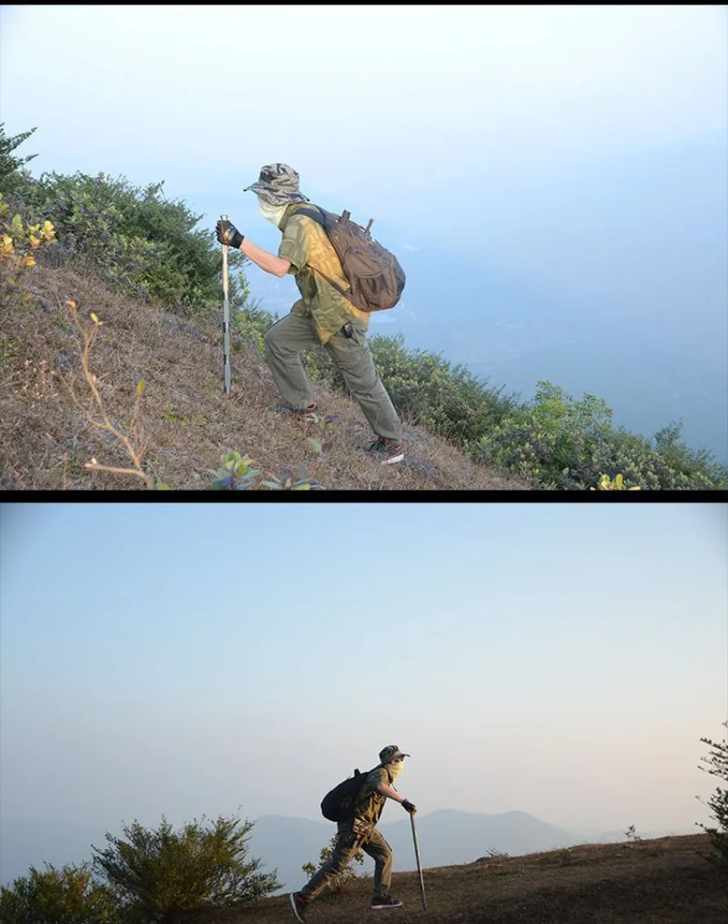 Bâton de marche rétractable aluminium – Image 20