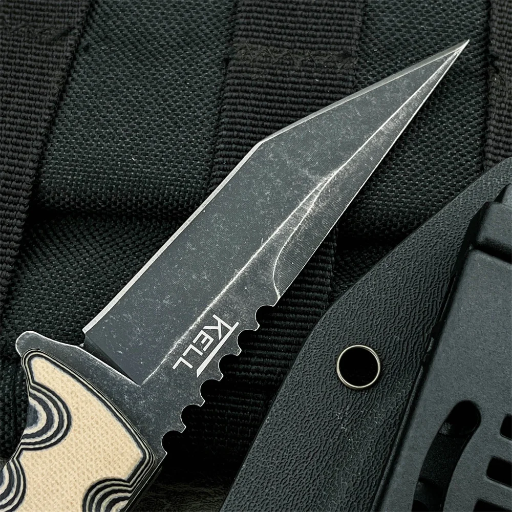 Couteau fixe 7Cr13MoV G10 19,7 cm – Image 3