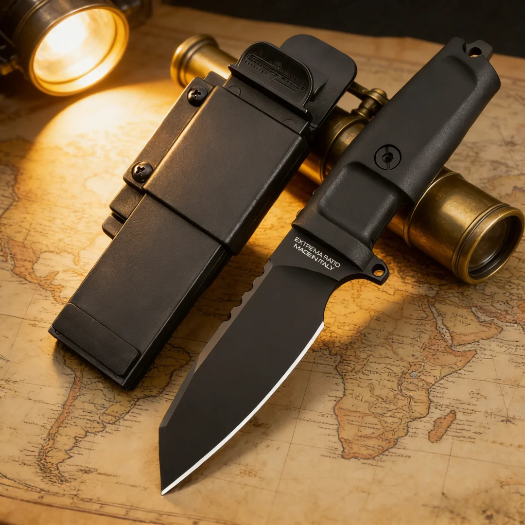 Couteau outdoor lame fixe 21 cm – Image 7