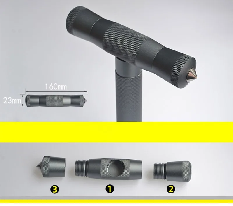 Bâton de marche rétractable aluminium – Image 10