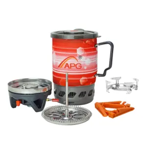 Réchaud camping intégré 750 ml – 3658W outdoor