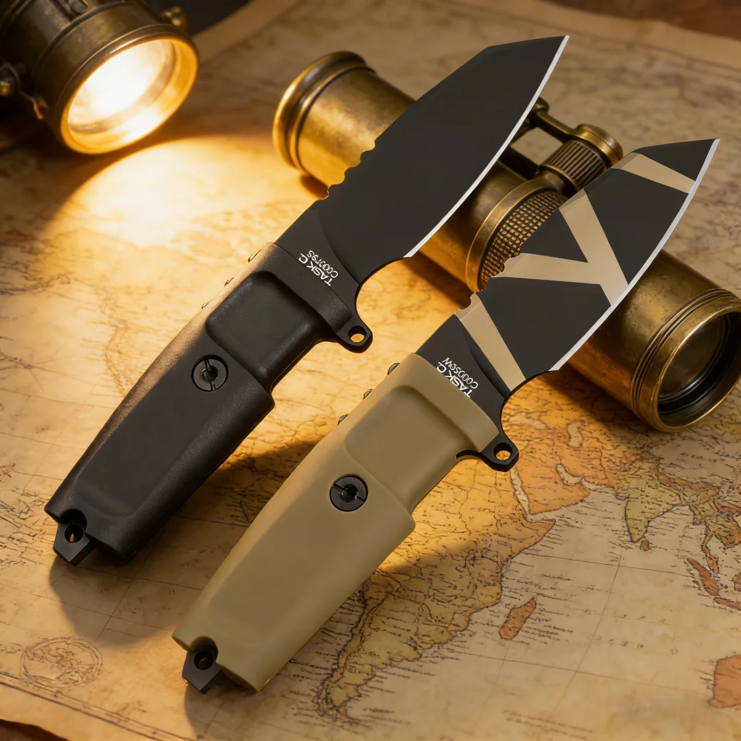 Couteau outdoor lame fixe 21 cm – Image 2