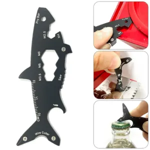 Ouvre-bouteille requin 15 en 1 – EDC outdoor