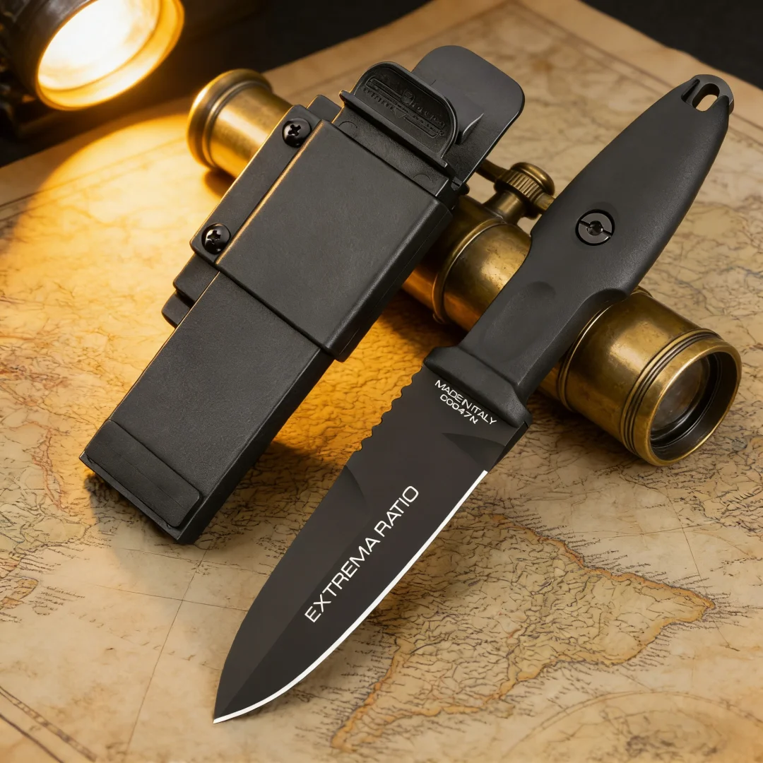 Couteau outdoor lame fixe 21 cm – Image 3