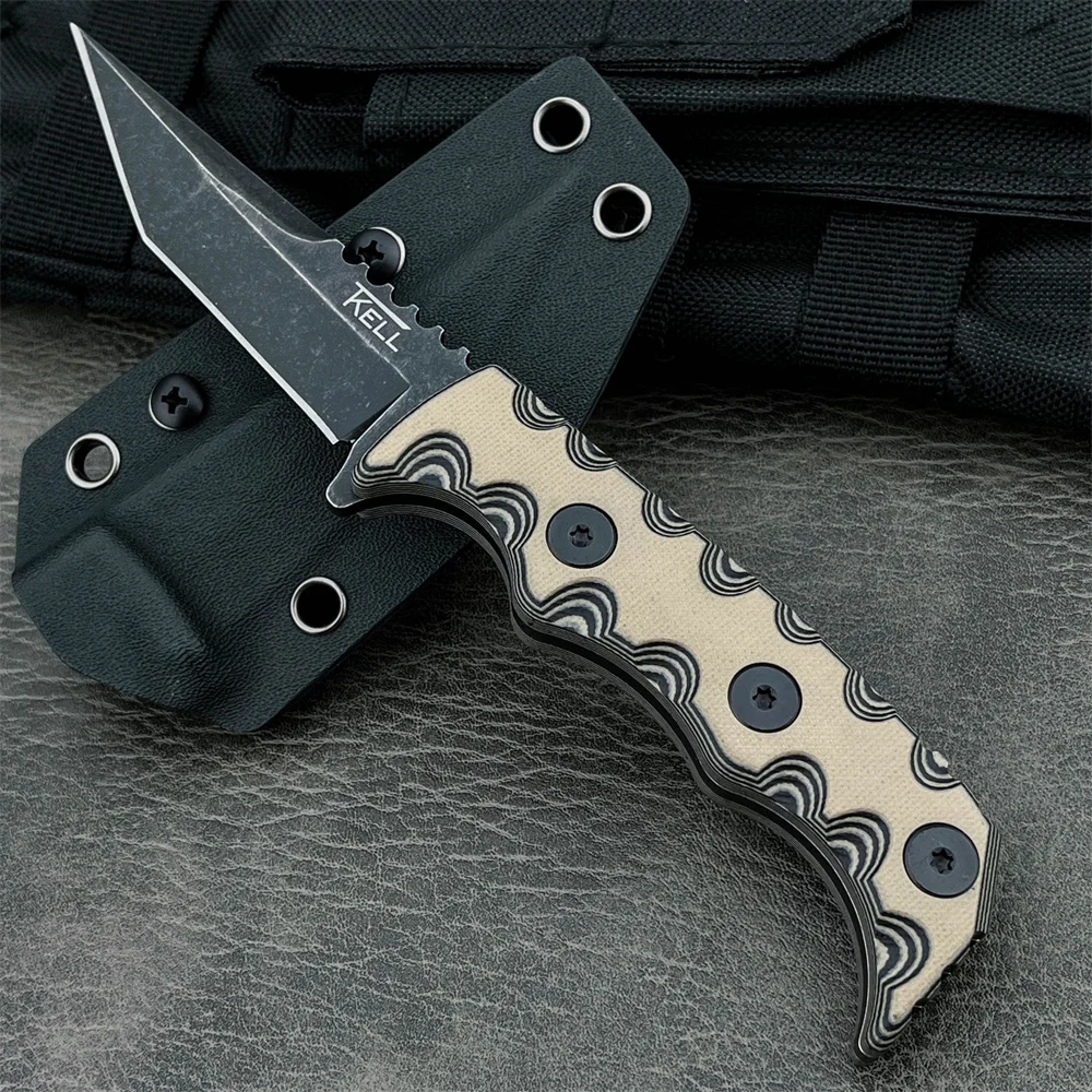 Couteau fixe 7Cr13MoV G10 19,7 cm – Image 9