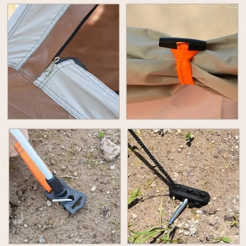 Tente automatique 4–5 personnes camping – Image 4