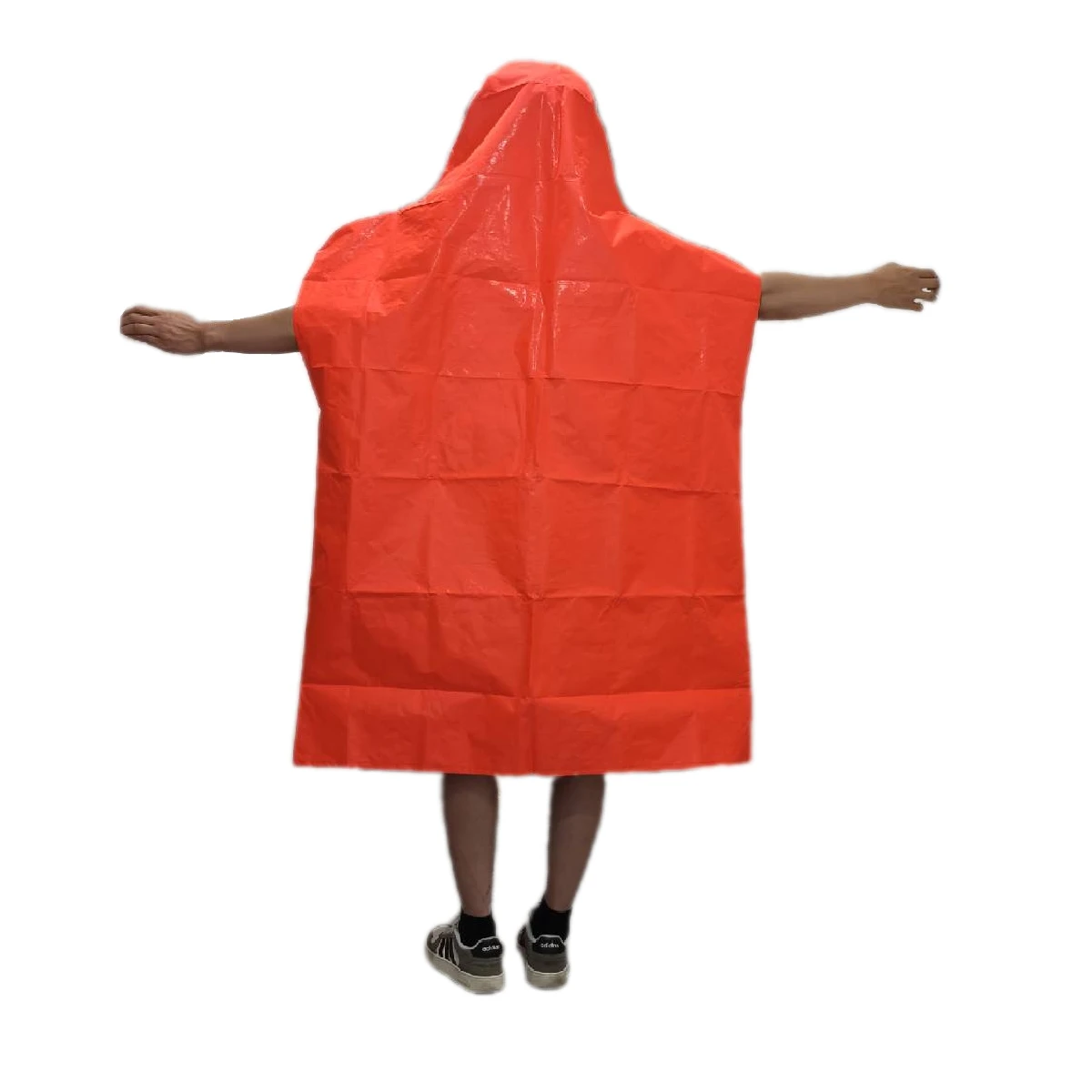 Poncho urgence thermique Mylar – Image 4
