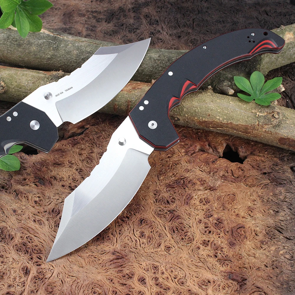 Couteau pliant AUS10A G10 22 cm – Image 5