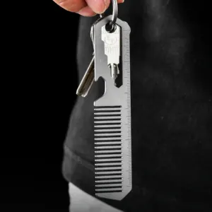Peigne titane multifonction 12 cm – EDC camping
