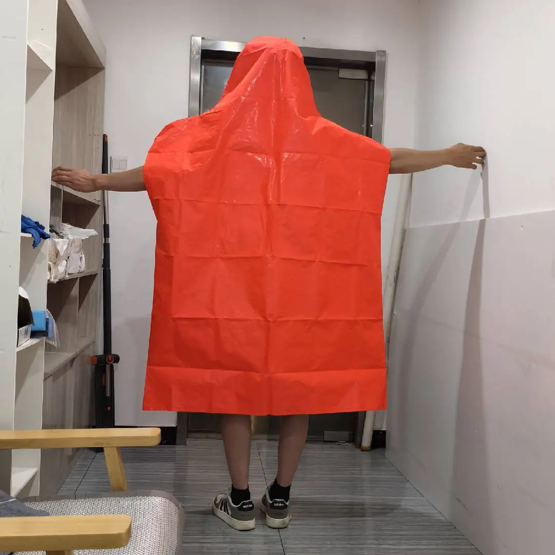 Poncho urgence thermique Mylar – Image 9