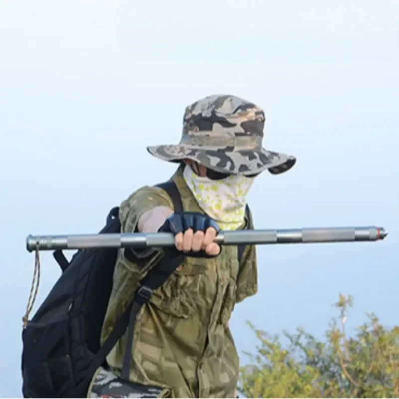 Bâton de marche rétractable aluminium – Image 5