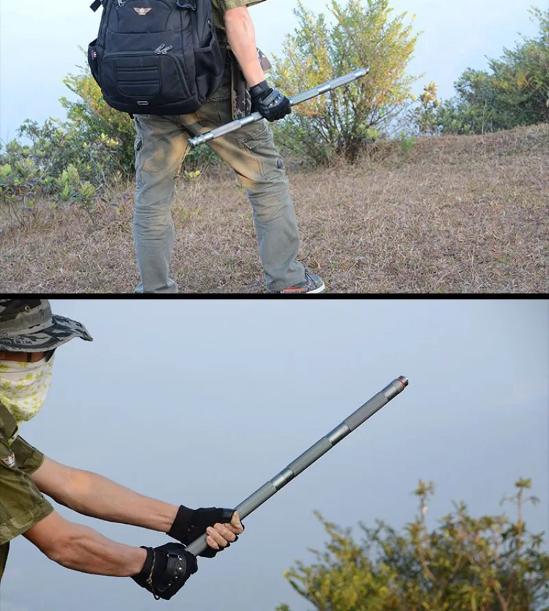 Bâton de marche rétractable aluminium – Image 19